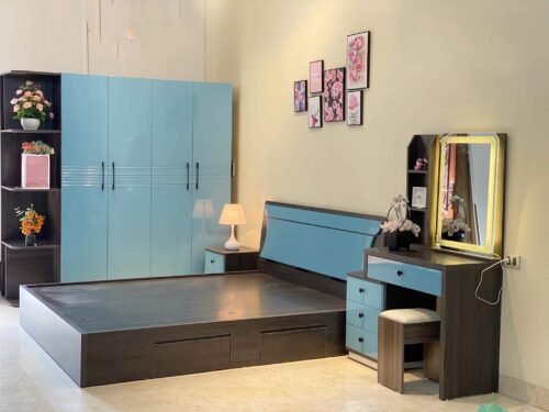 Combo full phòng ngủ giường tủ táp bàn phấn