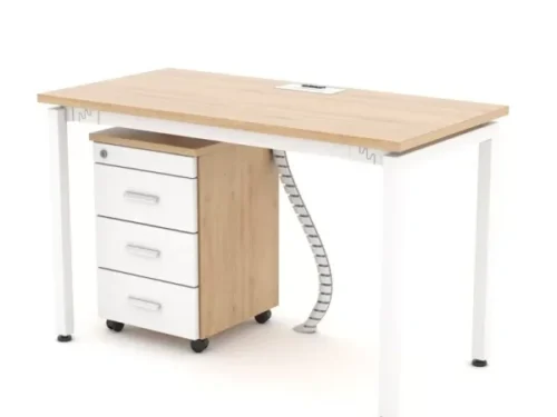 Bàn làm việc tại nhà chân vuông Erid 1m2 Gia Nguyên - BLV-TN-Erid120