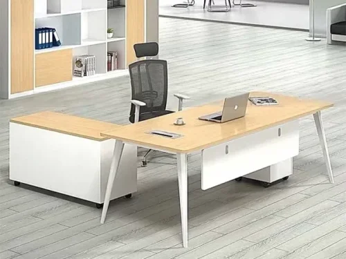 Bàn trưởng phòng chân đa giác Gaea 1m6 GA16-TP2024