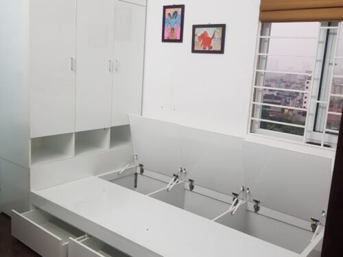 Giường liền tủ 3 ngăn kéo
