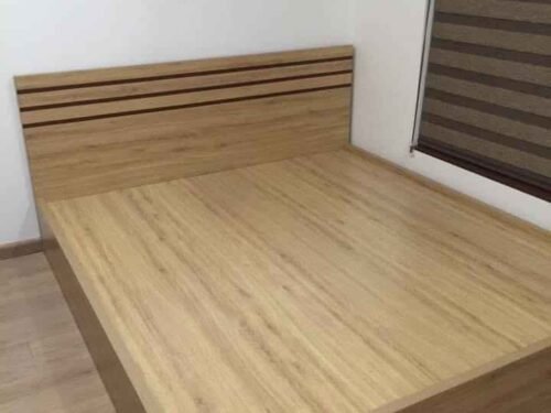 Giường Ngủ Gỗ MDF đơn giản