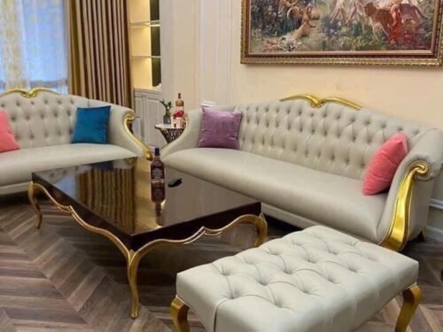 Sofa Da Phòng Khách Cao Cấp Mới 2025
